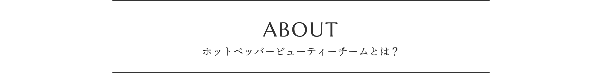 ABOUT ホットペッパービューティーチームとは？